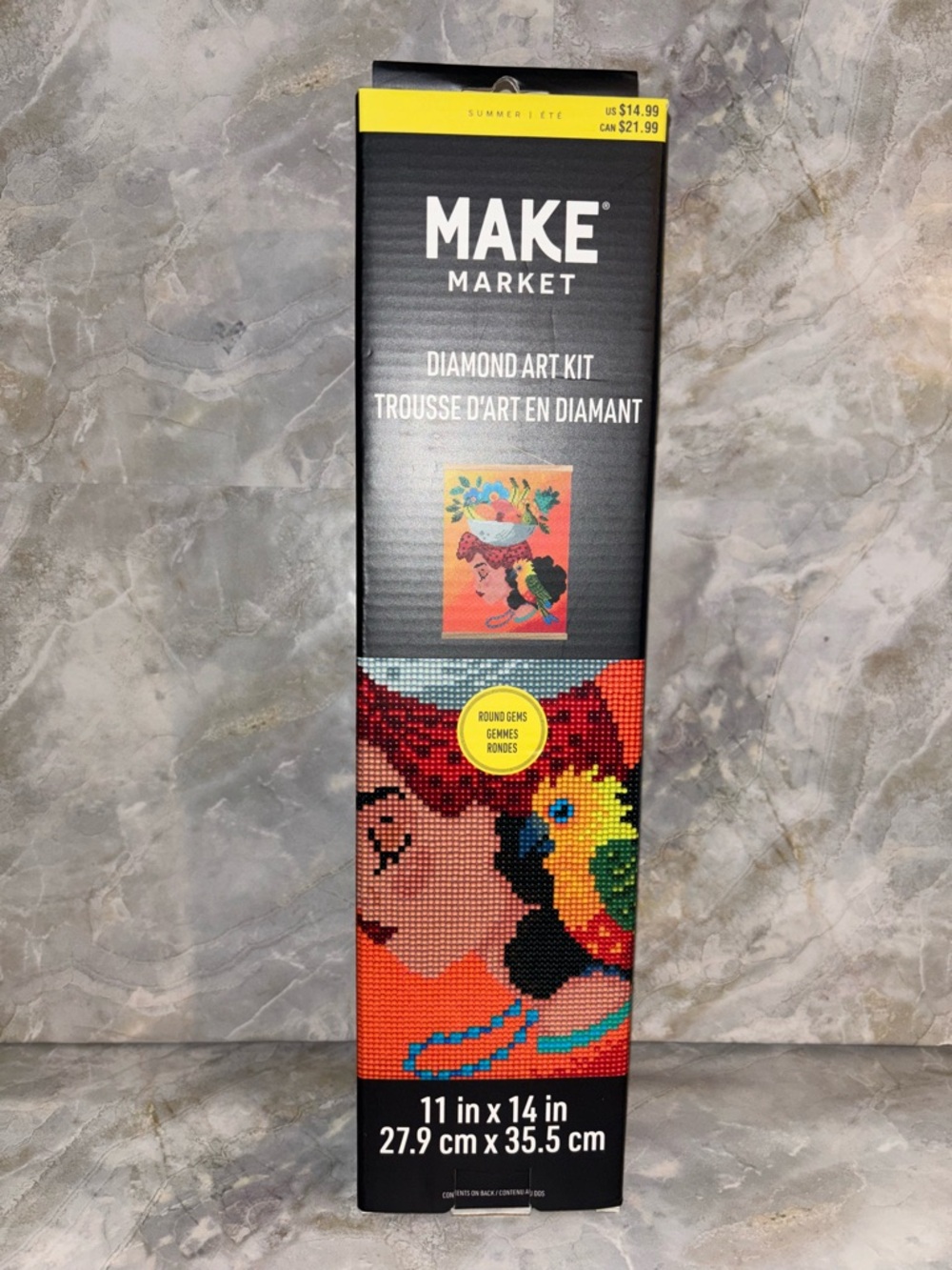 MAKE Market Diamond Art Kit - Bright Multicolor Mosaic